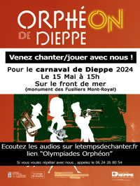 Dieppe carnaval 2024 orpheon